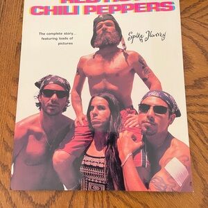 Red Hot Chili Peppers Poster - White & Pink Artwork